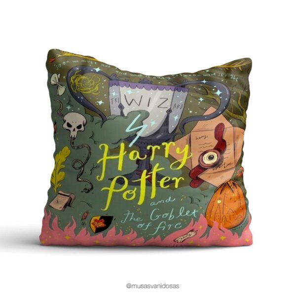 Cojín Almohada Harry Potter y el Cáliz de fuego