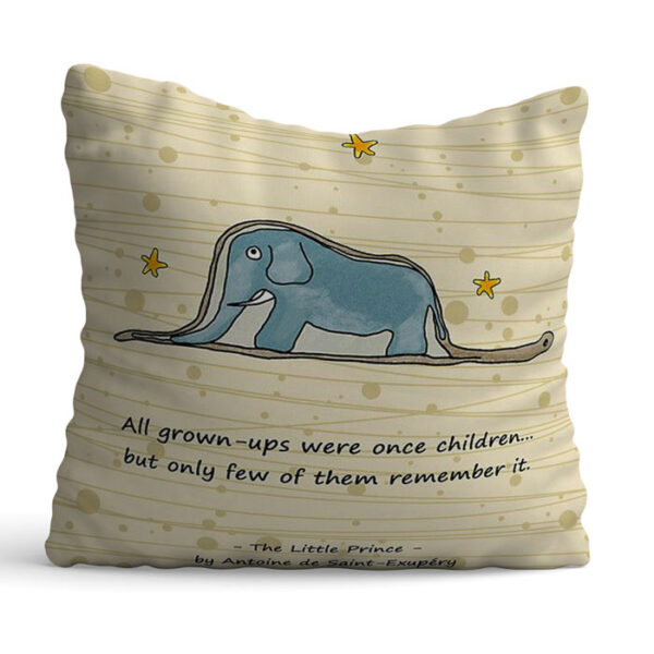 Cojín Almohada El principito - Elefante
